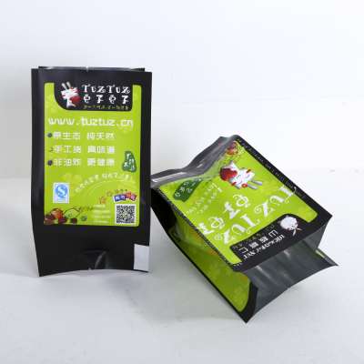 Well Printed Biodegradable Side Gusset Snack Food Packaging Bag Nut Bag